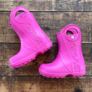 CROCS Rain Boots